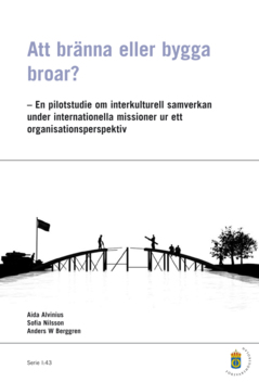 Att bränna eller bygga broar? : en pilotstudie om interkulturell samverkan under internationella missioner ur ett organisationsperspektiv