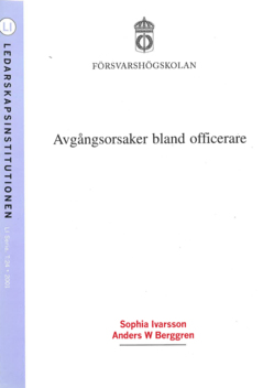 Avgångsorsaker bland officerare