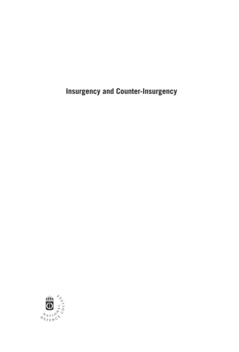 Insurgency and Counter-Insurgency : A Presentation of Concepts and Problems